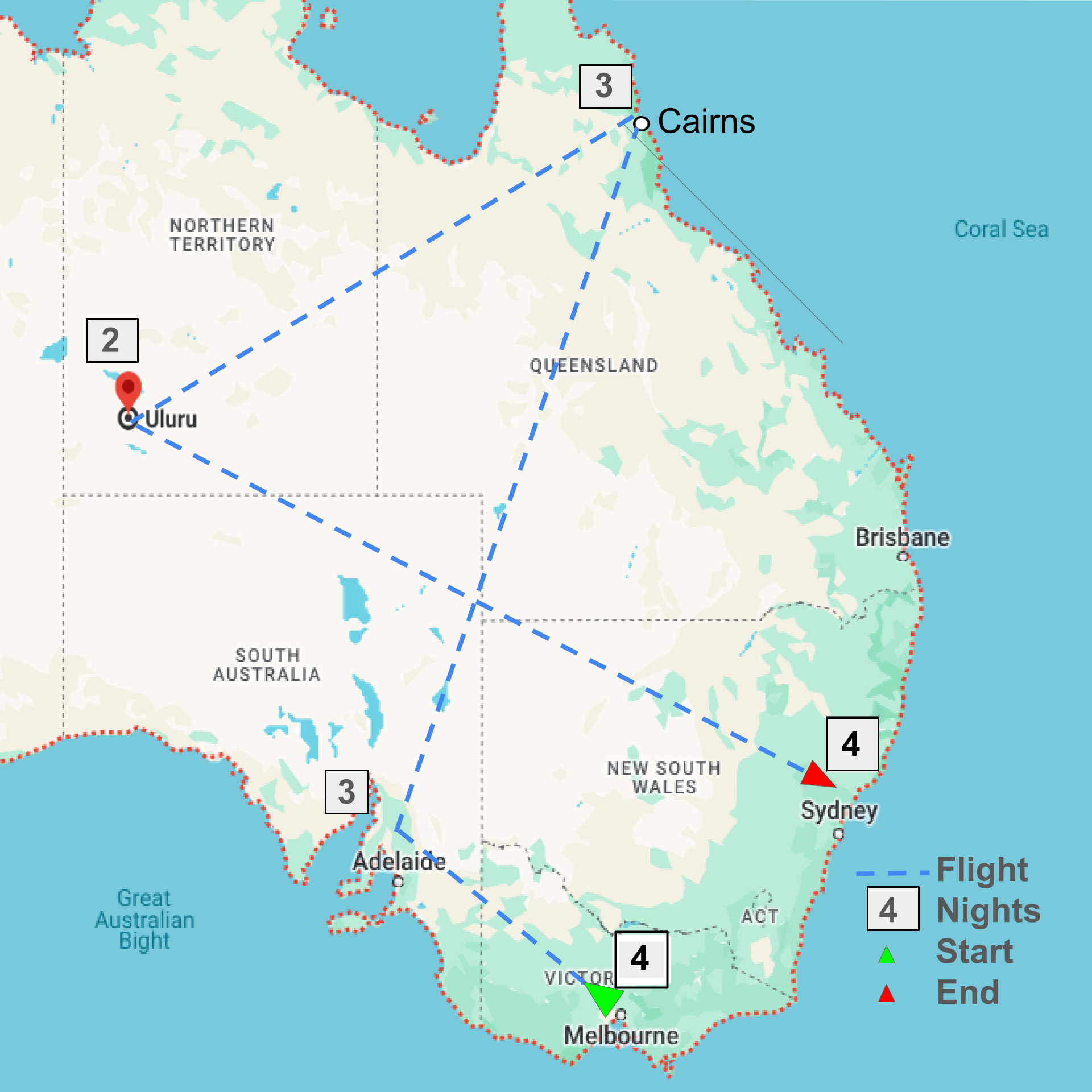 Australia Map